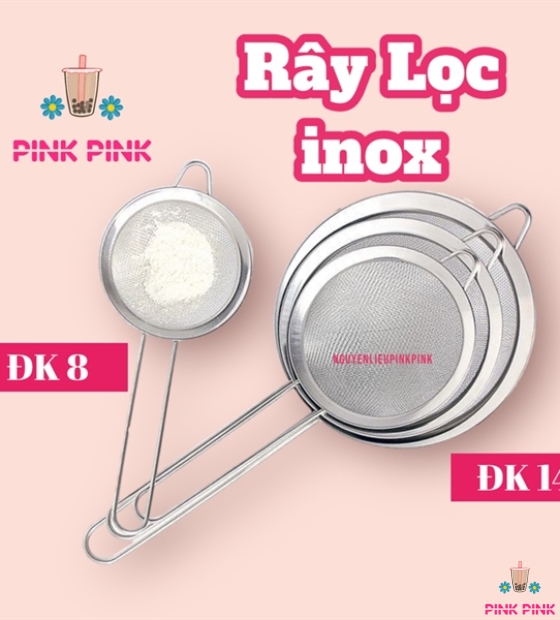 RÂY LỌC INOX LOẠI:vừa ( đk 8)