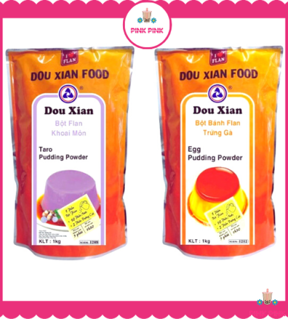 Bột Pudding DouXian 1KG ( Nhiều Mùi ) 