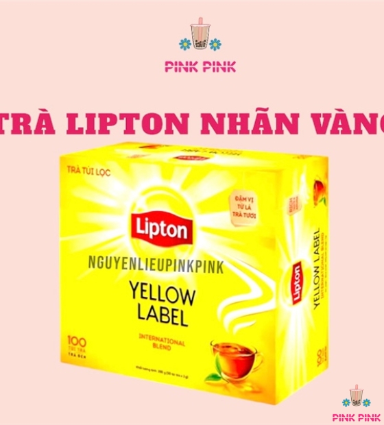 [HỘP] TRÀ LIPTON YELLOW LABEL 100 TÚI