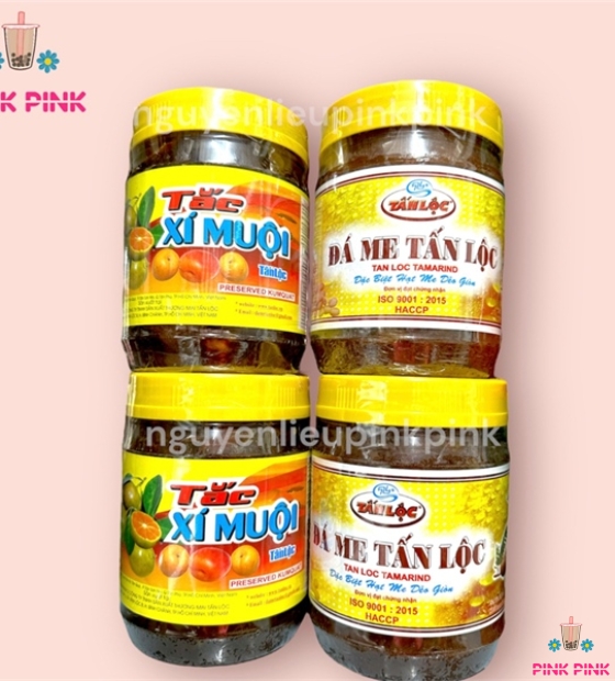 MỨT TẤN LỘC TẮC XÍ MUỘI 900G