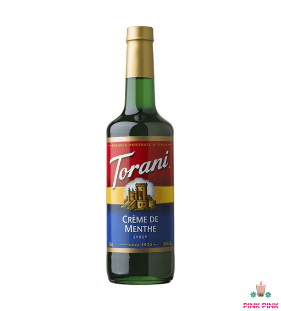 Syrup Torani Menthe (Bạc Hà Xanh) 750ml 