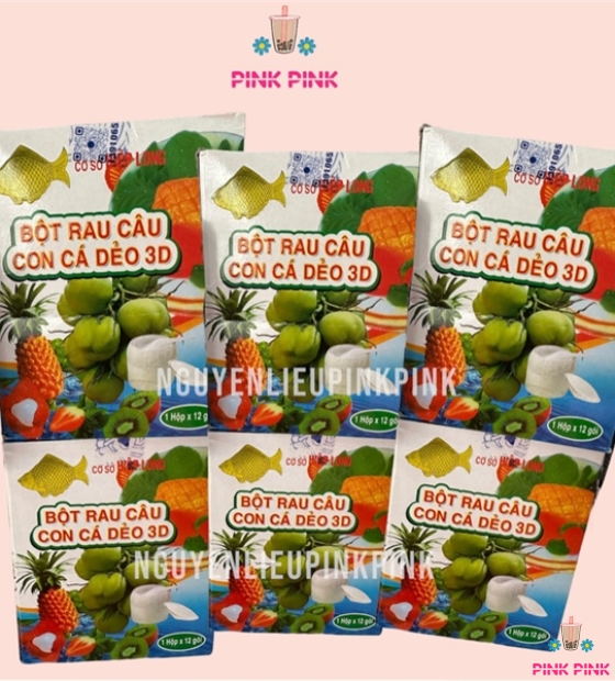 BK BỘT RAU CÂU CÁ DẺO (gói)
