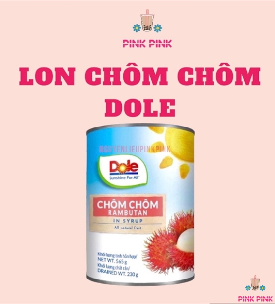 LON CHÔM CHÔM DOLE 565G
