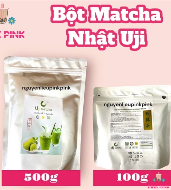 BỘT MATCHA UJI NHẬT - 100G  (Loại Ceremonial Grade)