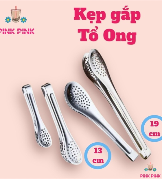 KẸP GẮP INOX  (Tổ Ong 24cm)