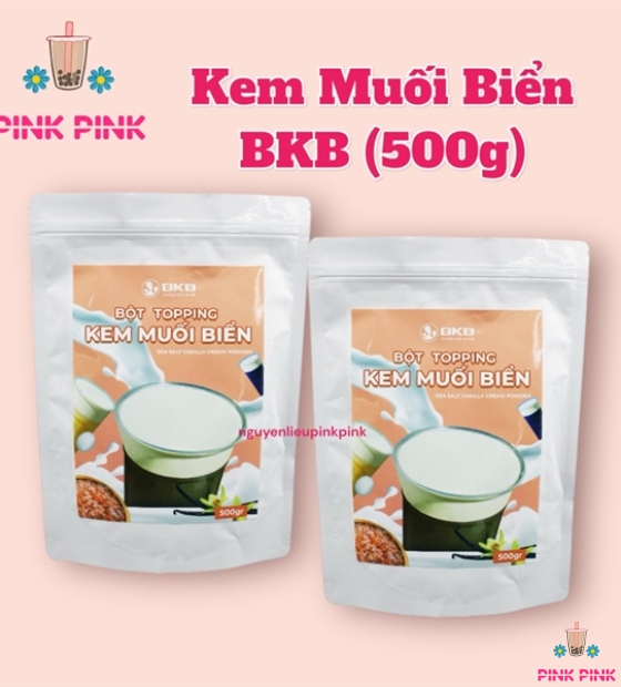 Bột kem topping muối biển BKB 500GR