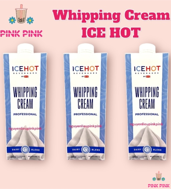 SỮA BÉO ICE HOT WHIPPING CREAM 1L