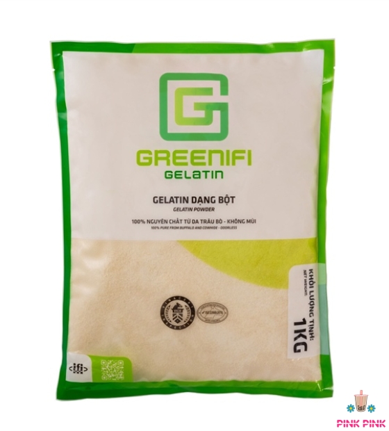 BK GELATIN 1KG (MẮC - 150 BLOOM) - LẺ 500G