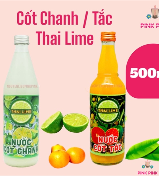 NƯỚC CỐT THAI LIME 500ML THÙNG 12 CHAI - MÙI:CHANH