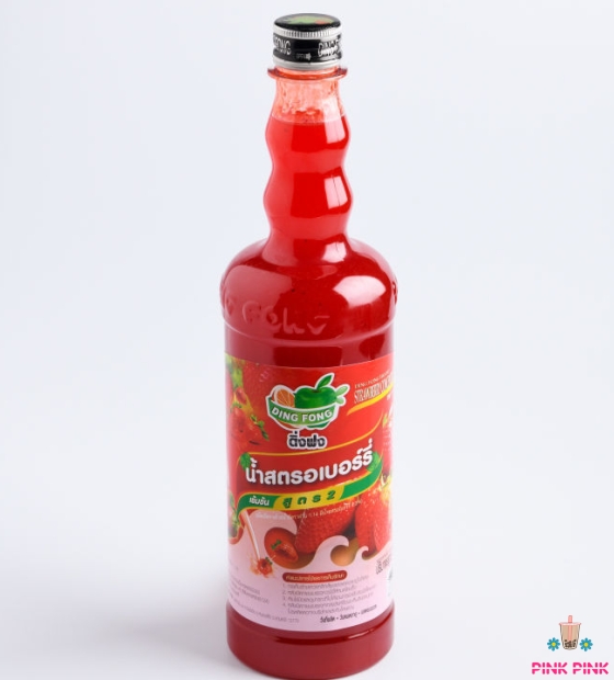 SYRUP DING FONG THÁI LAN DÂU 760ML