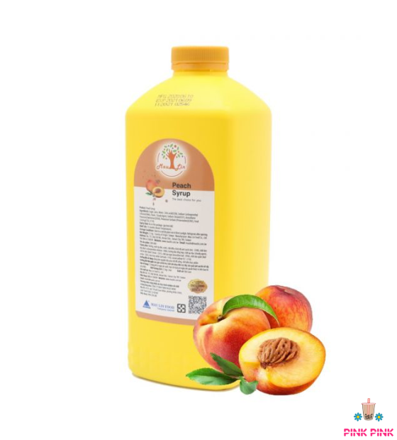 Syrup Maulin Đào Đài Loan 2.5 Kg