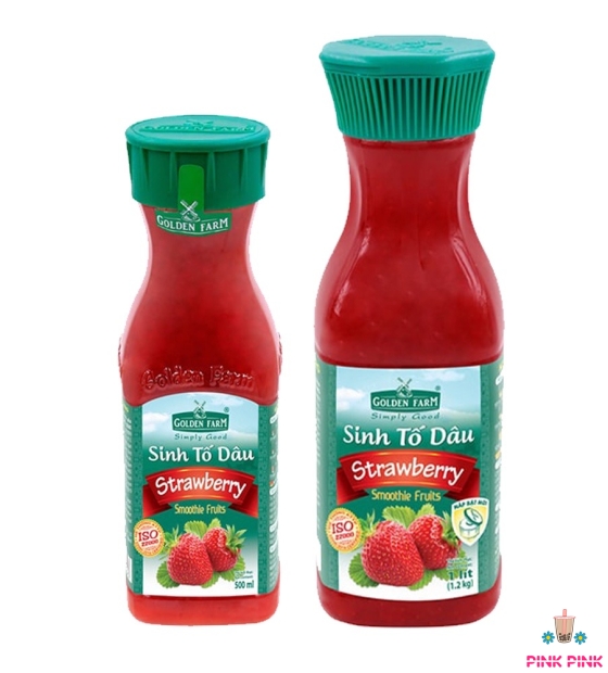 Sinh Tố Dâu Golden Farm 1 lít