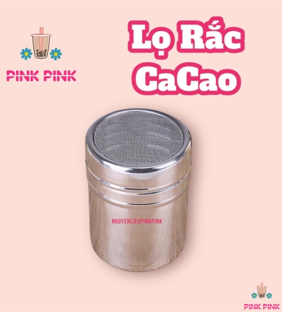 LỌ RẮC BỘT CACAO