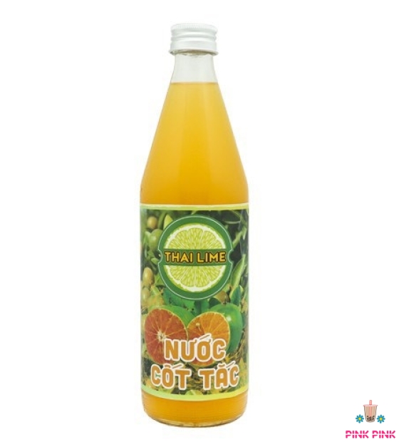 NƯỚC CỐT THAI LIME 500ML (THÙNG 12 CHAI) - MÙI:TẮC