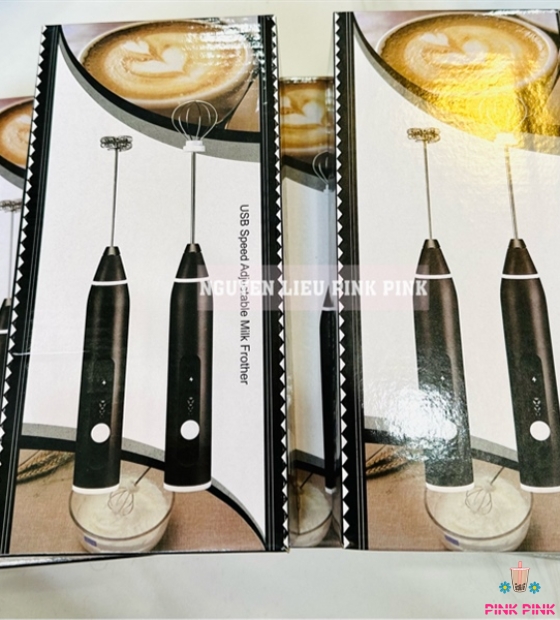 DCPC - MÁY ĐÁNH TRỨNG - TẠO BỌT CÀ PHÊ CẦM TAY 3 CẤP ĐỘ