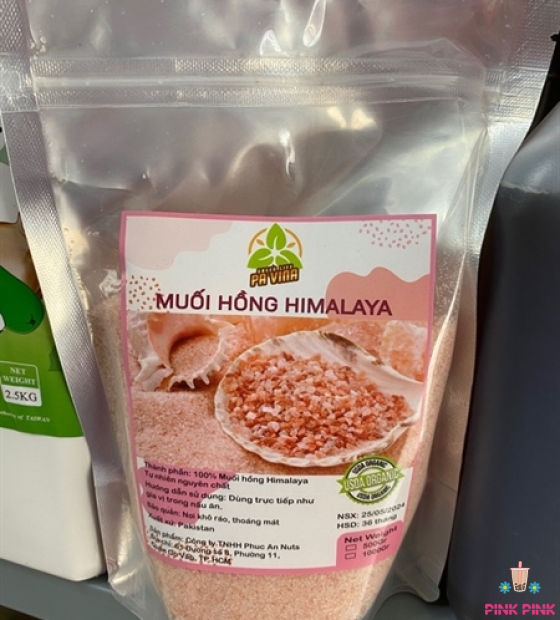 MUỐI HỒNG HIMALAYA 500G (PA VINA)
