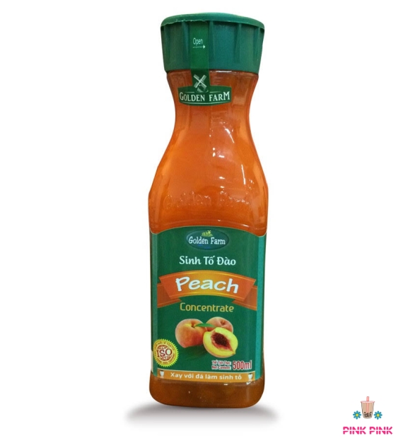 Sinh Tố Đào Golden Farm 1 lít