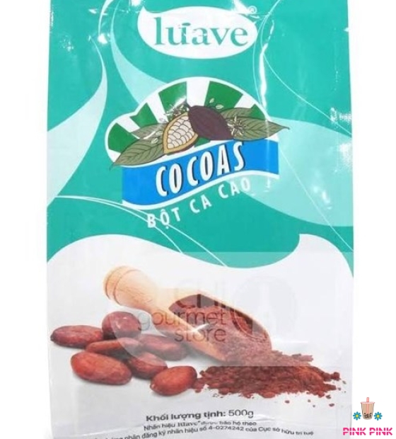 BH BỘT CACAO LUAVE 500G