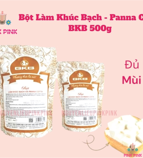 BK BỘT PANNA COTTA BKB KHÚC BẠCH SỮA 500G