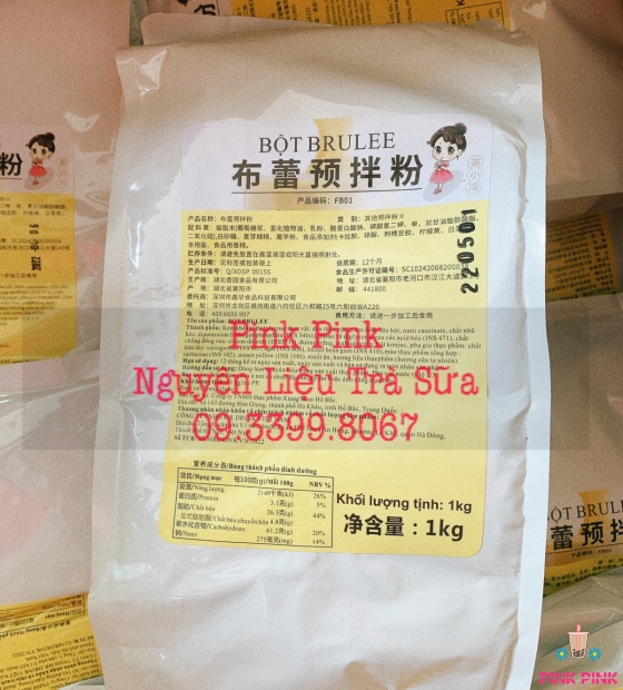 BỘT KEM TRỨNG BÚP BÊ ĐÀI LOAN 1KG