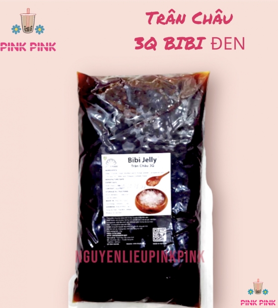 Trân châu 3Q Bibi JELLY Đen
