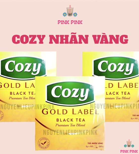 Trà COZY Nhãn Vàng 100 Gói
