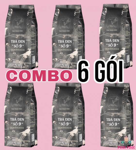 COMBO 6 GÓI ĐEN SỐ 9 TÂM THUẬN PHÚC (3KG)