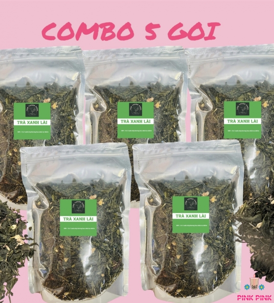COMBO 5 GÓI TRÀ XANH LÀI TÂM THUẬN PHÚC (2.5KG)