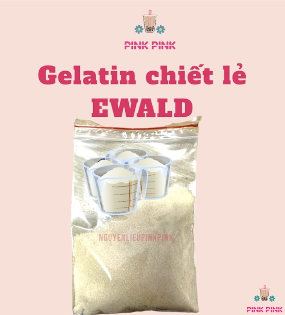 BỘT GELATIN CHIẾT LẺ TÚI 1KG