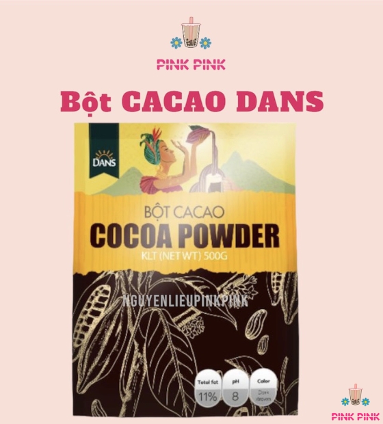 Bột Cacao Nguyên Chất Dans – 500g