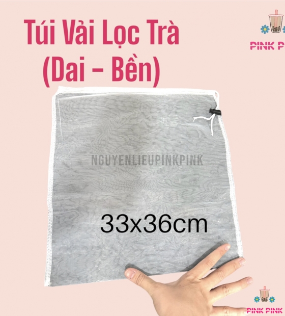 TÚI VẢI LỌC TRÀ BỀN - DAI CHUYÊN DỤNG ( 33X36)