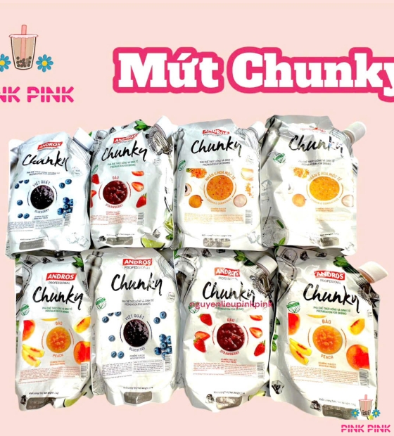 MỨT TRÁI CÂY CHUNKY (MẬN)